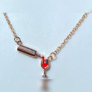 Wine Lovers Necklace New